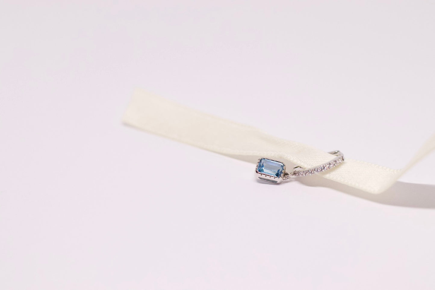 The Mist Hoop (Blue Topaz)